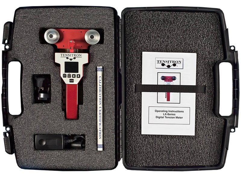 Tensitron LX-1 Medidores Digitales de Tensión para Alambres y Cables Medianos