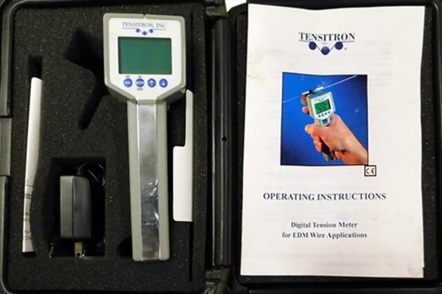 Tensitron TX-1 Medidor de tensión de gatillo digital para alambre fino &amp; Filamentos