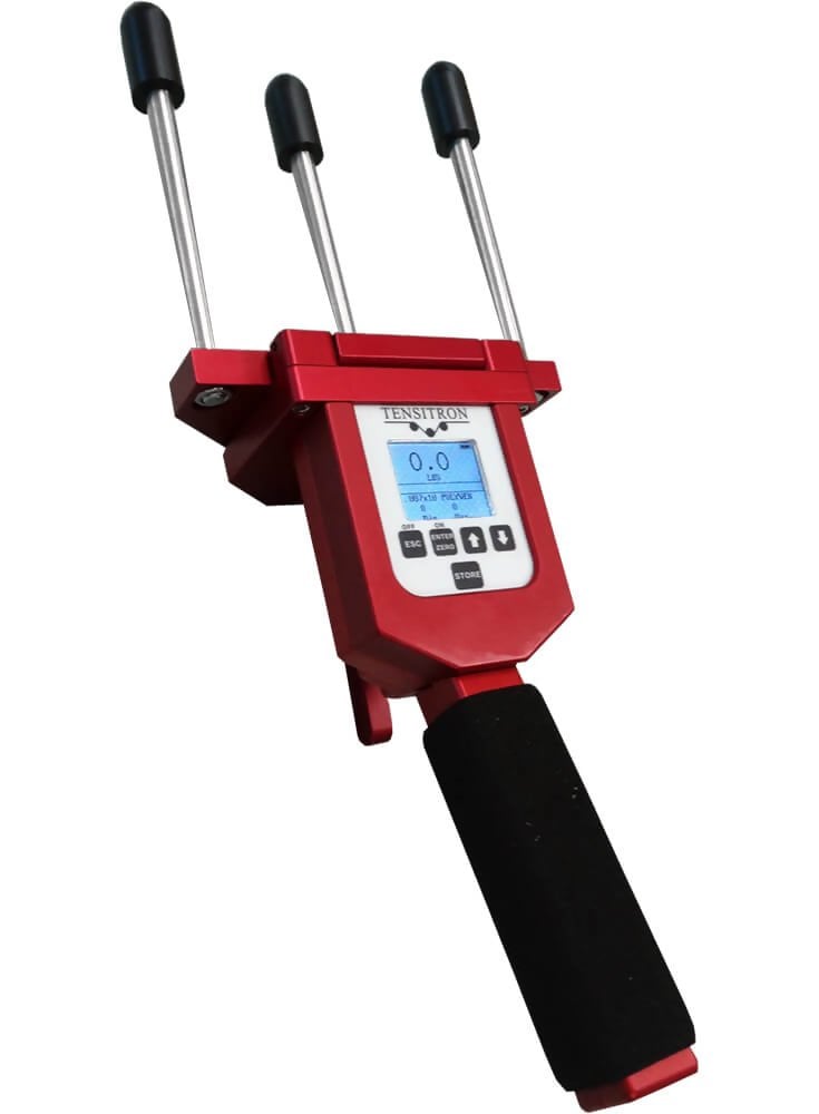 Tensitron WX-1 Medidor de Tensión Digital para Materiales de Tela, Lámina y Banda