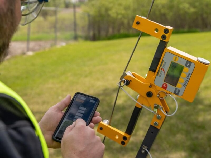 Dillon Quick Check-T Medidor de tensión con salida Bluetooth