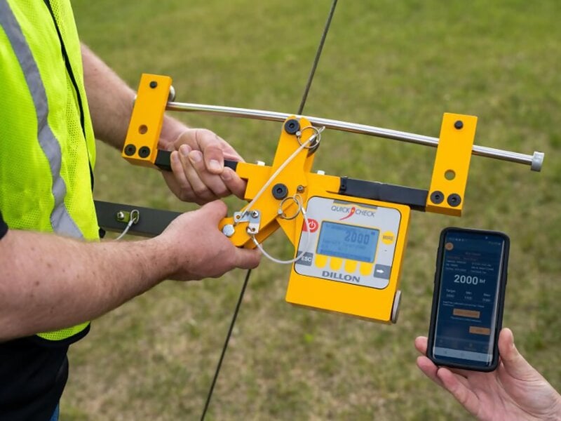 Dillon Quick Check-T Medidor de tensión con salida Bluetooth
