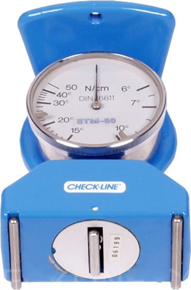 Checkline STM-50 Medidor de Tensión para Serigrafía